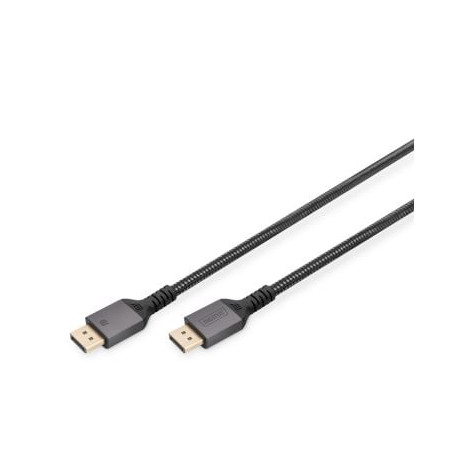 Cavo displayport digitus db-340201-020-s 8k 1.4/7680x4320p/2m/grigio