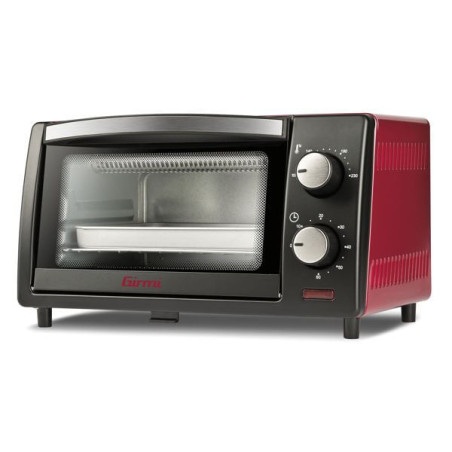 Forno elettrico girmi fe10 nero/rosso [fe1000]