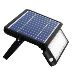 Proiettore led shot solare ricaricabile 4000k/1100lm/ip65/10w [yuma10ns]