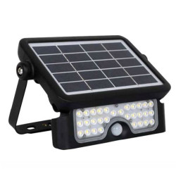 Proiettore led shot solare ricaricabile 4000k/500lm/5w [yuma5n]