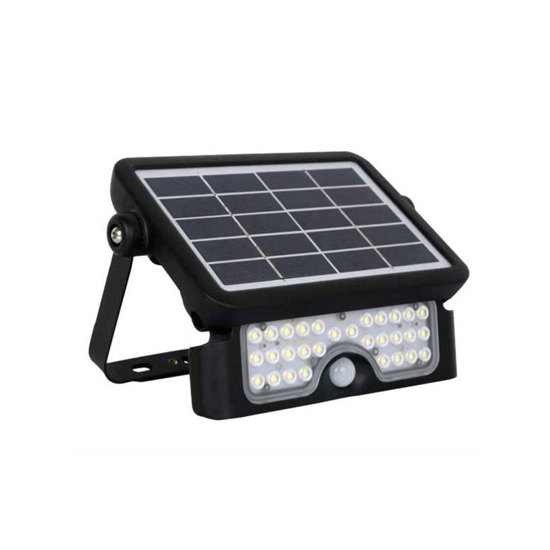 Proiettore led shot solare ricaricabile 4000k/500lm/5w [yuma5n]