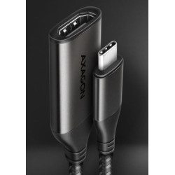 Cavo usb axagon usb-c/ rvc-hi2m/hdmi 2.0 4k/60hz 25cm nero