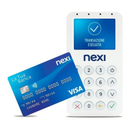 Lettore elettronico nexi mobile pos pos portatile per pagamenti con