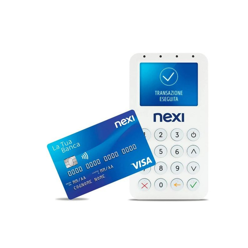 Lettore elettronico nexi mobile pos pos portatile per pagamenti con