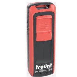 Cartucce di ricambio trodat 6/9512 blister nero/rosso 3pz [151731]