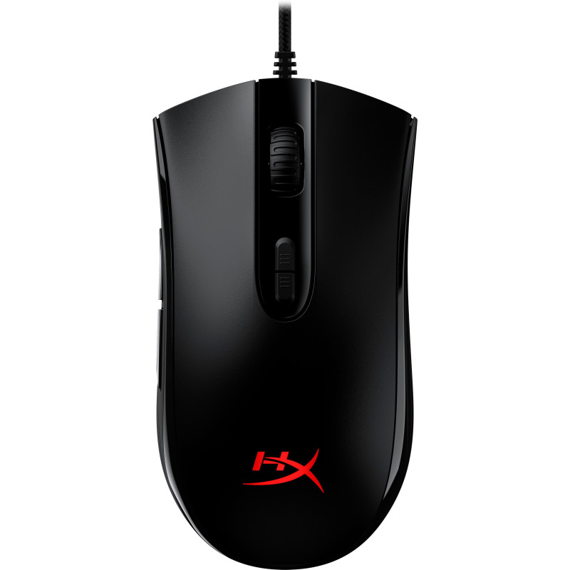 Mouse gamme hyperx pulsefire core 6200dpi nero [4p4f8aa]