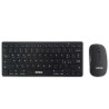 Kit mouse e tastiera wireless nilox slim con ricevitore bluetooth