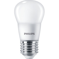 Lampadina led philips sfera e27 2700k 470lm 40w bianco caldo [929003540655]