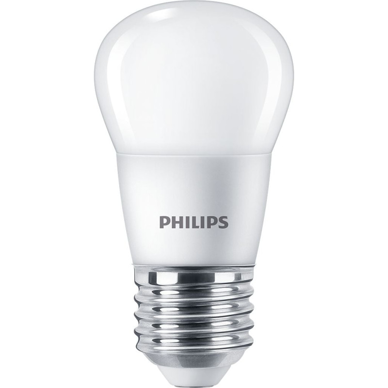 Lampadina led philips sfera e27 2700k 470lm 40w bianco caldo [929003540655]