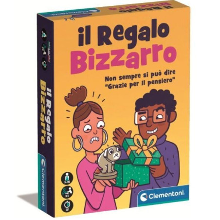 Giocattolo clementoni party game regalo bizzarro [16777]