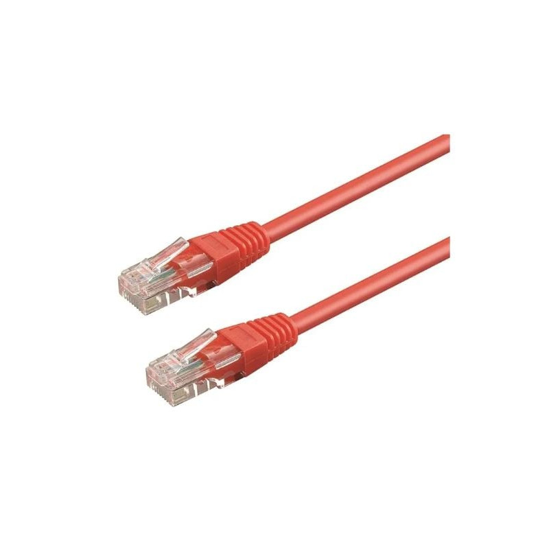 Cavo di rete patch wp europe u/utp cat.5e pvc 5m rosso [wpc-pat-5u050r]