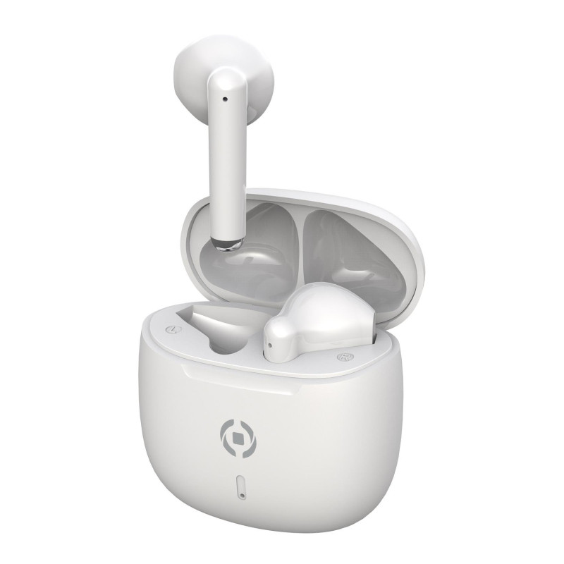 Auricolari celly buz2 wireless bluetooth5.3 bianco [buz2wh]
