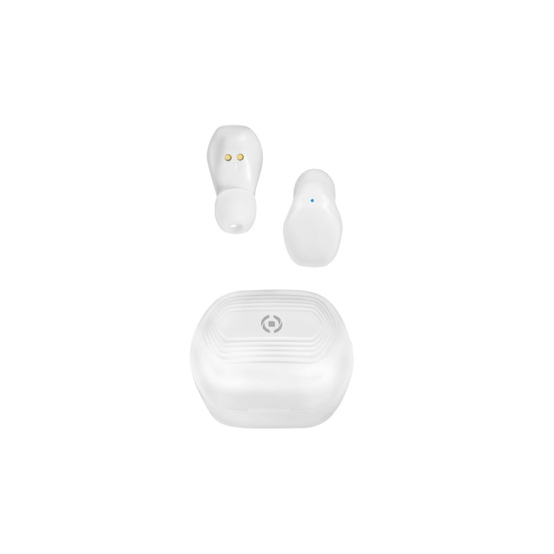 Auricolari celly flip2 wireless bluetooth5.3 bianco [flip2wh]