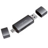 Lettore di schede logilink usb 3.2 gen 1 sd/microsd con connessioni