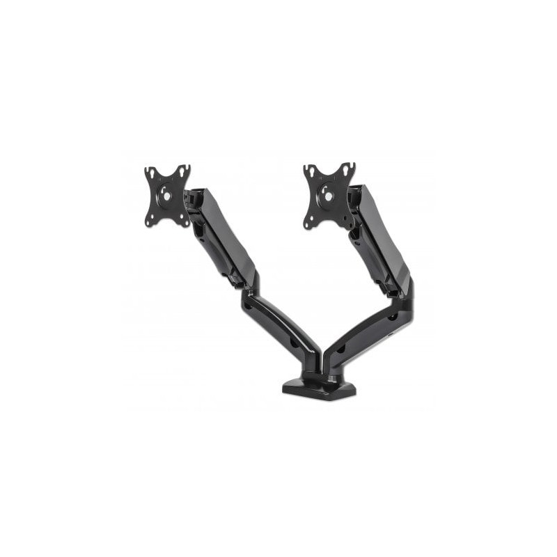 Supporto da scrivania manhattan 462310 per monitor 13-27''