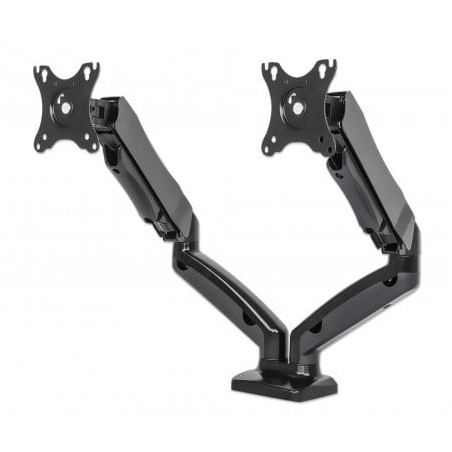Supporto da scrivania manhattan 462310 per monitor 13-27''