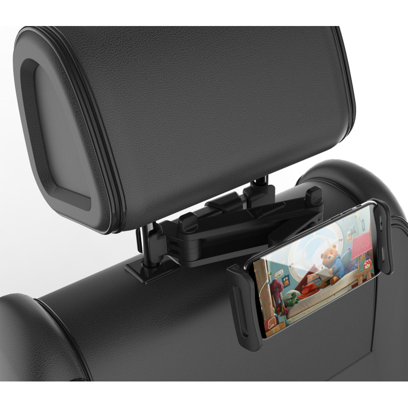 Supporto techly i-tablet-car5 per tablet/smartphone nero
