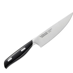 Coltello tescoma grandchef arrosto in acciaio inox 15cm argento/nero