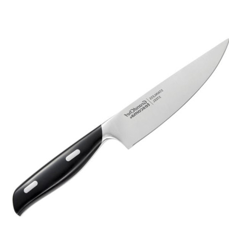 Coltello tescoma grandchef arrosto in acciaio inox 15cm argento/nero