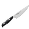 Coltello tescoma grandchef arrosto in acciaio inox 15cm argento/nero
