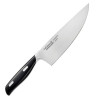 Coltello tescoma grandchef cuocco in acciaio inox 18cm argento/nero