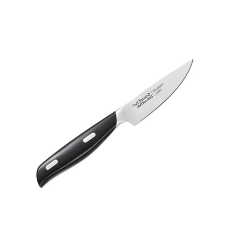Coltello tescoma grandchef sbucciatore multiuso in acciaio inox 9cm