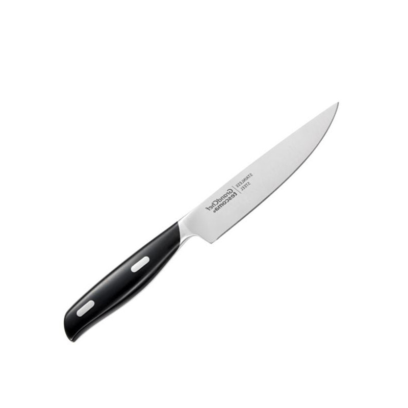 Coltello tescoma grandchef sbucciatore multiuso in acciaio inox 13cm