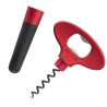 Apribottiglie/tappo universale tescoma per bottiglie rosso/nero [695422]