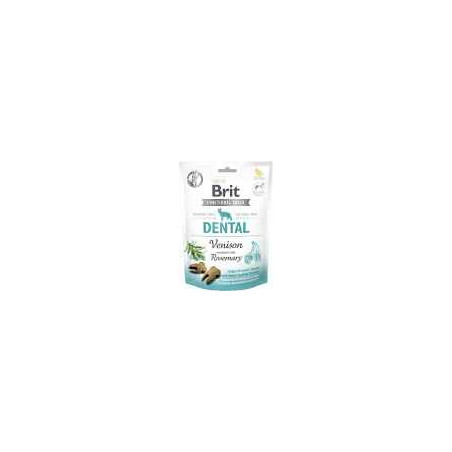Cibo secco brit snack funzionale dental venison per cani 150gr