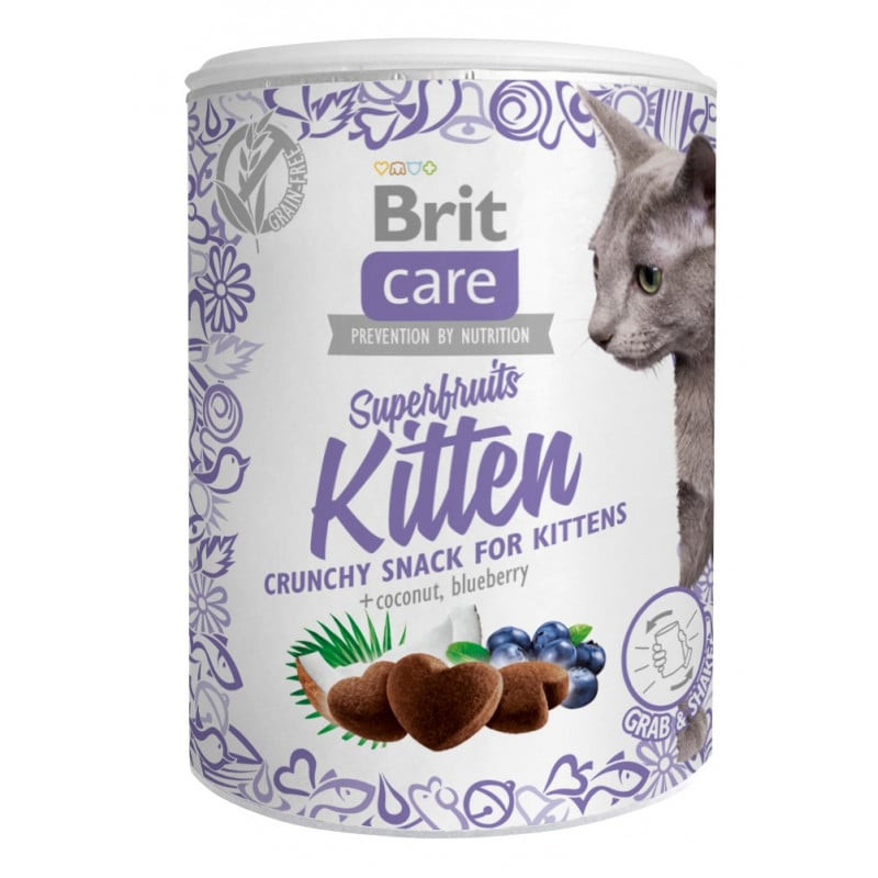 Mangime brit care cat snack superfruits - snack per gattini 100g