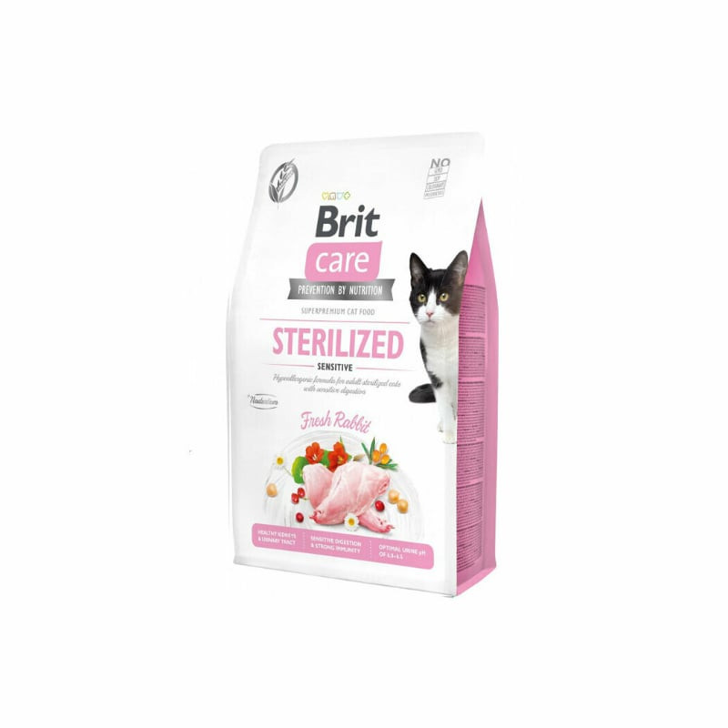 Mangime brit care grainfree sterilized sensitive - cibo ipoallergenico