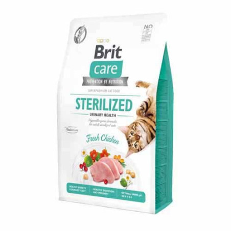 Mangime brit care grainfree sterilized urinary health - cibo