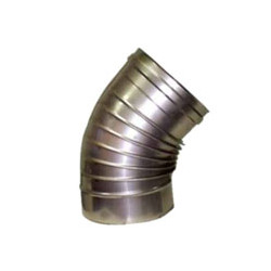 Gomito inox ala 45 gradi 20 [ala]