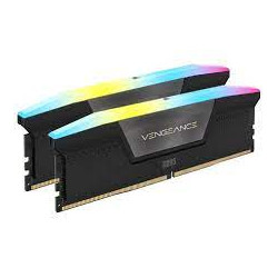 Ram dimm ddr5 32gb corsair vengeance rgb 2x16gb/6400mhz/cl36/nero