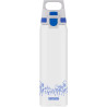 Borraccia sigg total clear one myplanet 0.75l trasparente/blu scuro