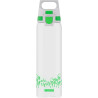 Borraccia sigg total clear one myplanet 0.75l trasparente/verde chiaro