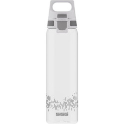 Borraccia sigg total clear one myplanet 0.75l trasparente/grigio