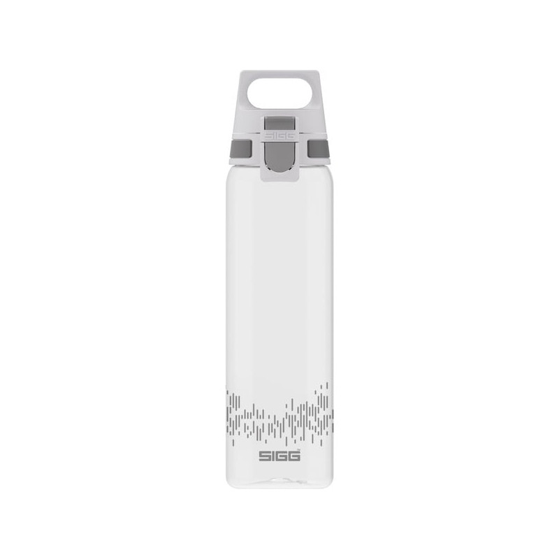 Borraccia sigg total clear one myplanet 0.75l trasparente/grigio