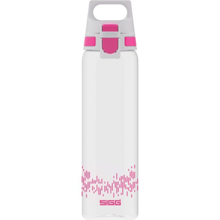 Borraccia sigg total clear one myplanet 0.75l trasparente/rosa [8950.90]