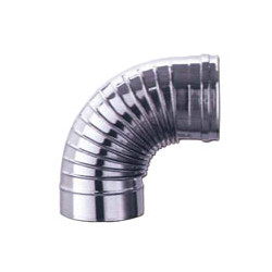 Gomito inox ala 90 gradi 18 [ala]