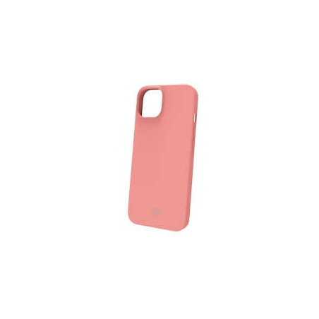 Custodia celly morbida per galaxy a54 5g in gomma rosa [cromo1037pk]