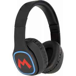 Cuffie 4side super mario wireless bluetooth nero [sm0698]