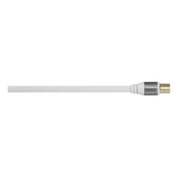 Cavo antenna avinity a presa coassiale 110 db 2m bianco [00127198
