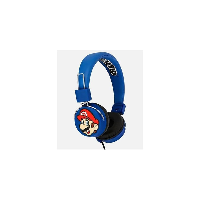 Cuffie 4side pieghevoli super mario e luigi teen [sm0655]