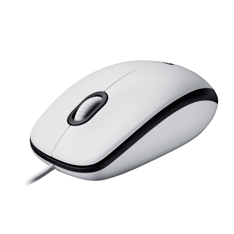Mouse logitech m100 usb tipo a bianco [910-006764]