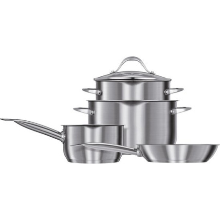 Set di pentole smile mgk-20 7pz acciaio inossidabile [5903151011596]