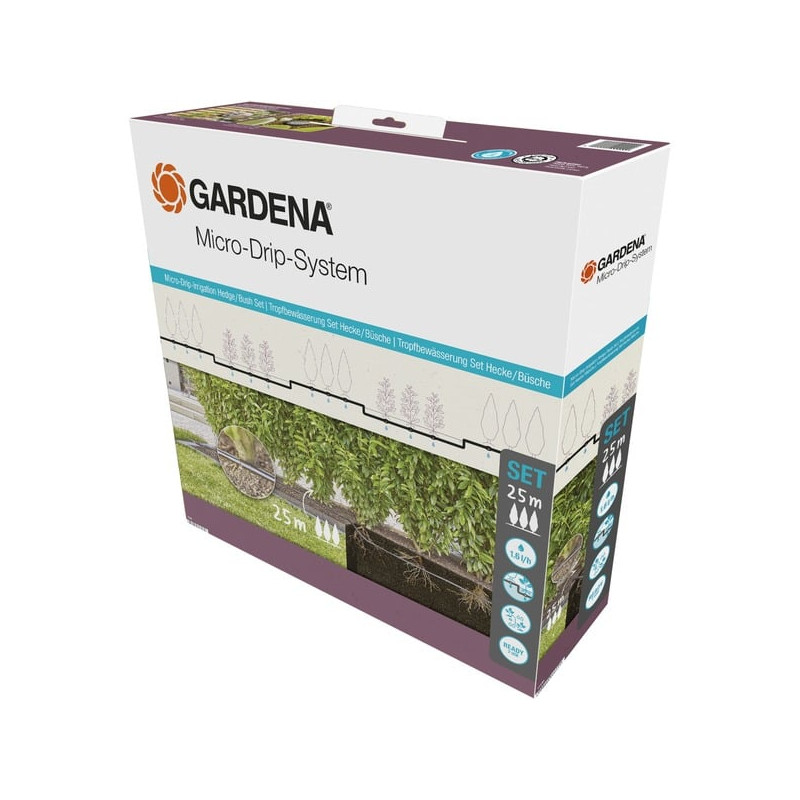 Gocciolatori gardena micro-drip-system 25m cespugli per irrigazione
