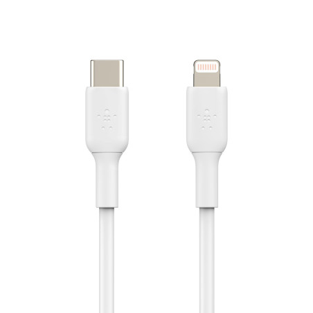 Cavo usb-c belkin boost carica fulmine 2m bianco [caa003bt2mwh]