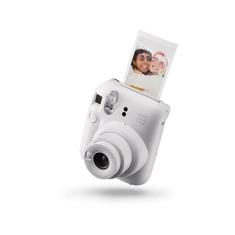 Fotocamera istantanea fujifilm instax mini 12 bianco argilla [16806121]