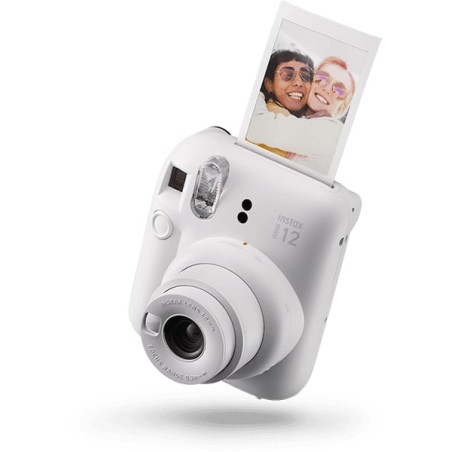 Fotocamera istantanea fujifilm instax mini 12 bianco argilla [16806121]